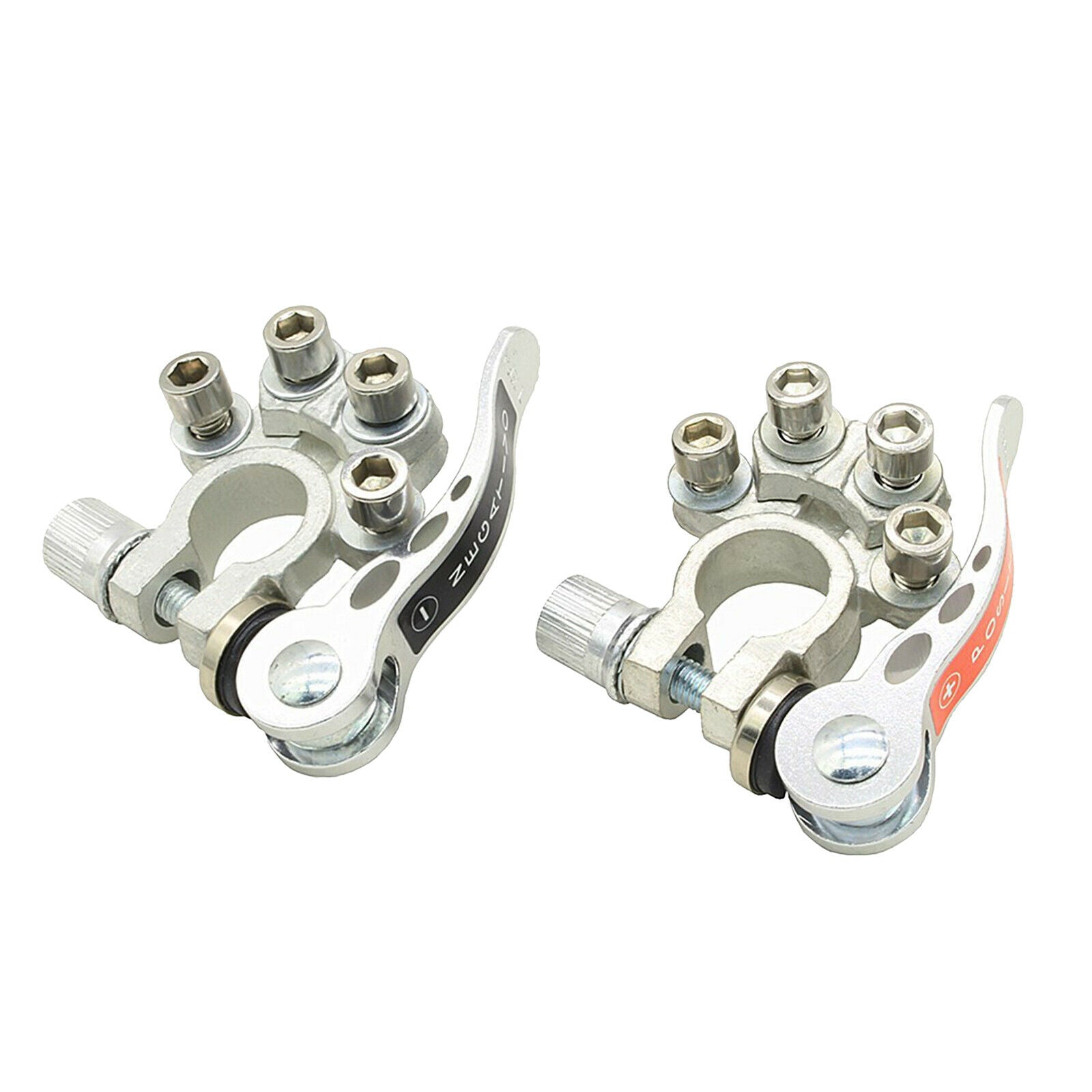 2pcs Car Battery Terminal Connectors for SAE / JIS Type A Posts w/ Wrench
