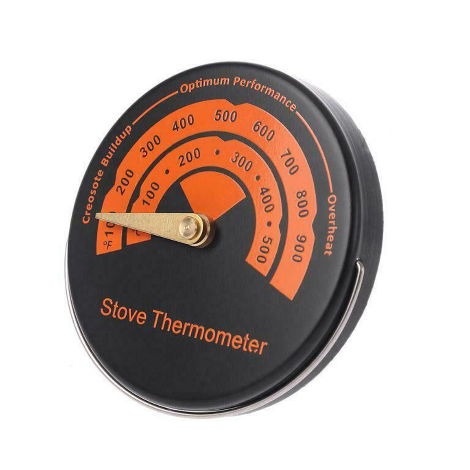 Alloy Magnetic Stove Flue Pipe Thermometer - Temperature Gauge For Wood Burner