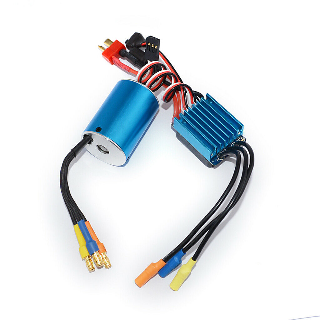 Super 2838 4P Brushless Motorcycle Brushless with 35A Controller for Car
