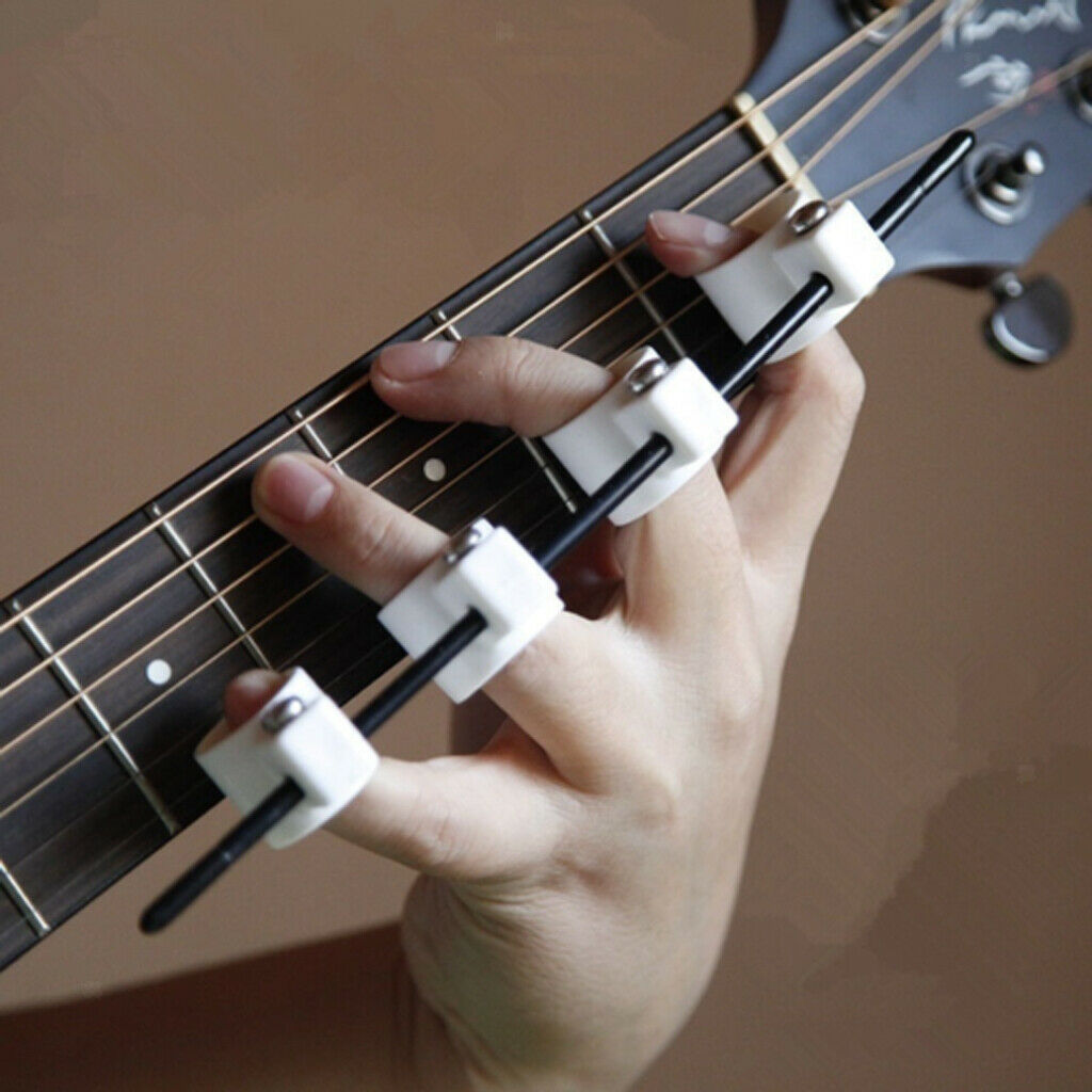 1Set Acrylic Pocket Guitar Fingering Practice Tool Span Trainer for Beginner