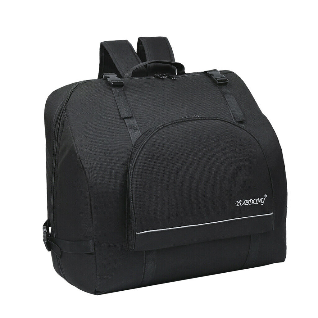 Thick Padded 80-96 Bass Piano Accordion Gig Bag Storage Carrying Cases Black