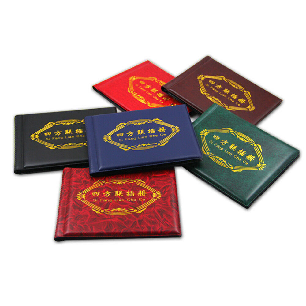 20 Page Double Sided Stamps Collection Album 40 Pieces Stamp Storage Case Holder