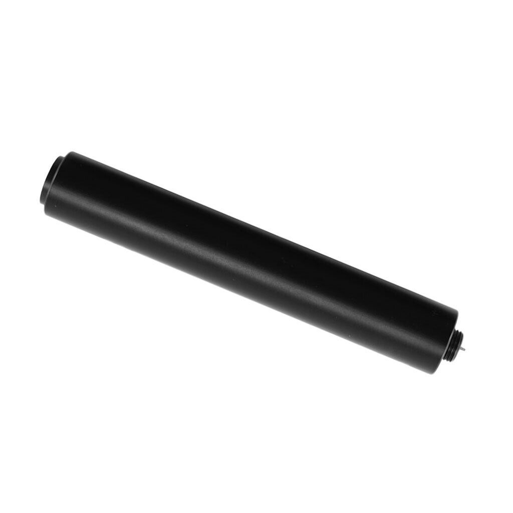 Pool Cue Extender Snooker Extension 8'' for Predator Accessories Black