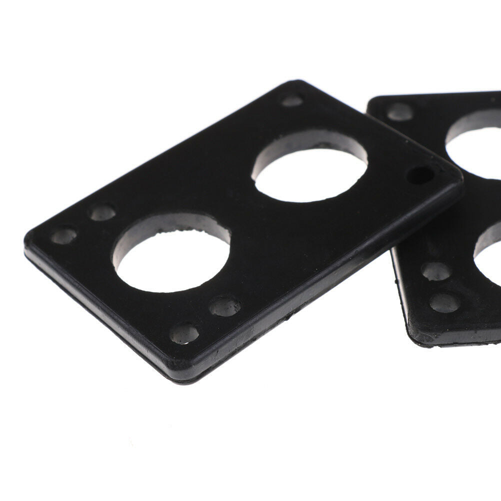 2pcs 0.24"/6mm Soft Skateboard Riser Shock Pads Longboard Shock pads Supp.l8