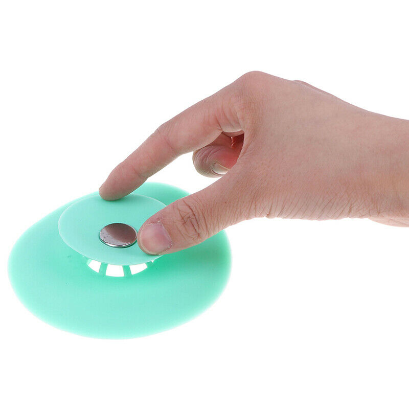 4x Drain Plug Kitchen Rubber Bathroom Tub Sink Floor Laundry Water Stopper T_WF