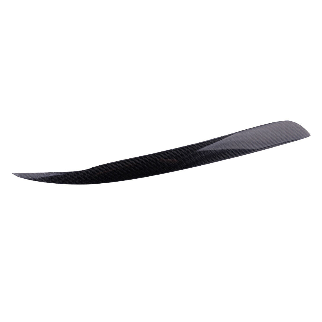 ABS Carbon Fiber Style Headlight Eyelids Cover Trim fit for Audi A4 B6 02-05