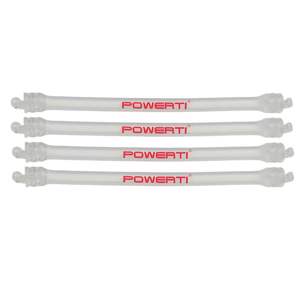 8x Tennis Racket Vibration Dampeners Silicone Easy Installation Blue+White