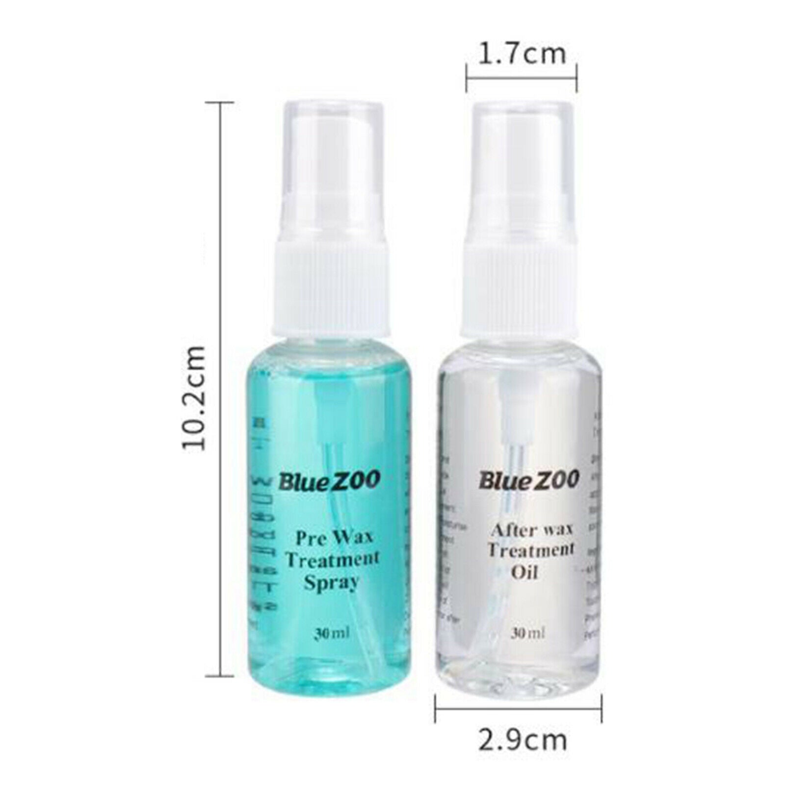 Pre & After Waxing Treatment Spray Liquid Hair Removal Tool Set Smooth Body