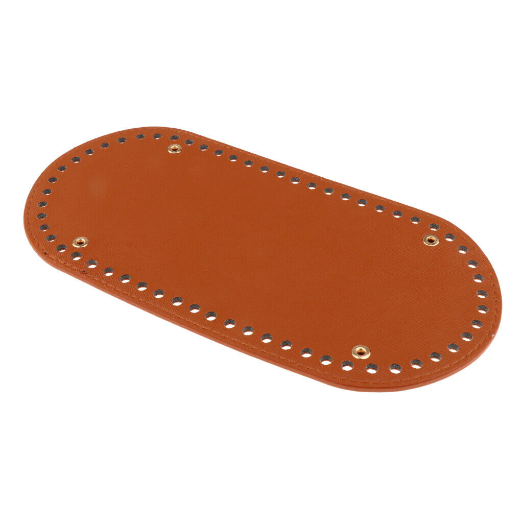 4pcs Knit PU Bag Pad Bottom Base Shaper Pet Bag Cushion 60 Holes 4 Colors