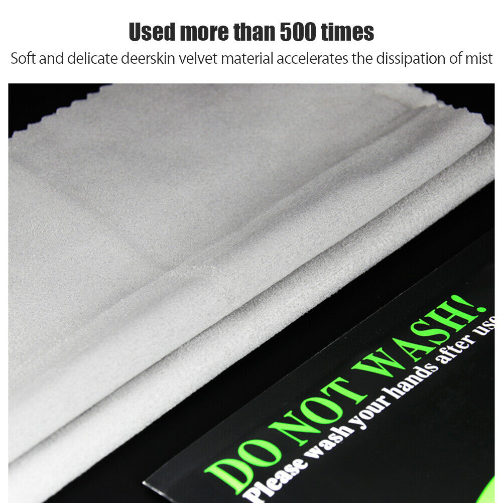 5Pcs/Lot Reusable Anti Fog Wipe Cloth For Glasses Swimming Window Glass Cloth