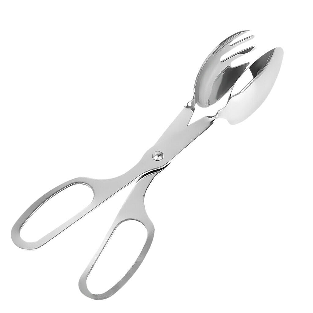 Stainless Steel Salad Tongs Toast Tongs Grill Tongs Serving Tongs Multi-purpose