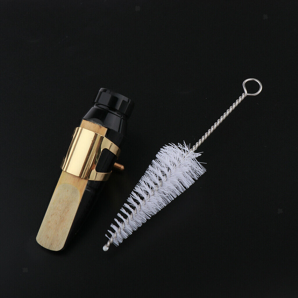 Alto Sax Saxophone Mouthpiece with Ligature Reeds and Brush