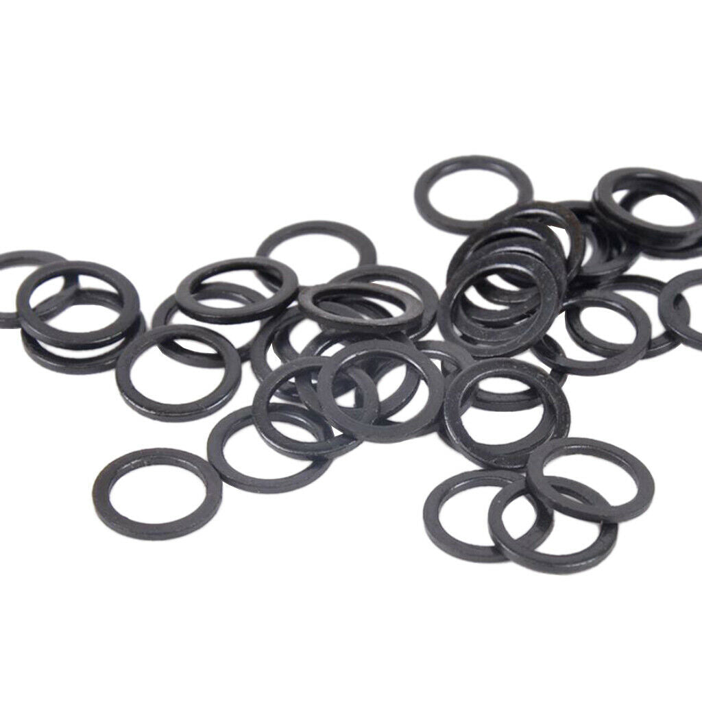 100 Pieces Skateboard Axle Speed Washer Longboard Hardware Repair Rebuilding