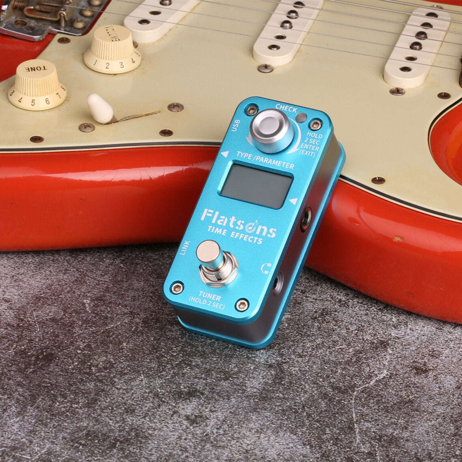 Guitar Effect Pedal Built-in Delay Reverb Overdrive Distortion Multi Effect