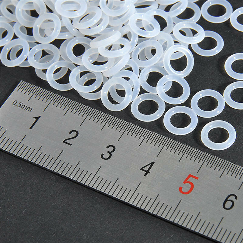 120Pcs Silicone Rubber O-Ring Switch Dampeners White For Cherry MX Keyboard@BDA