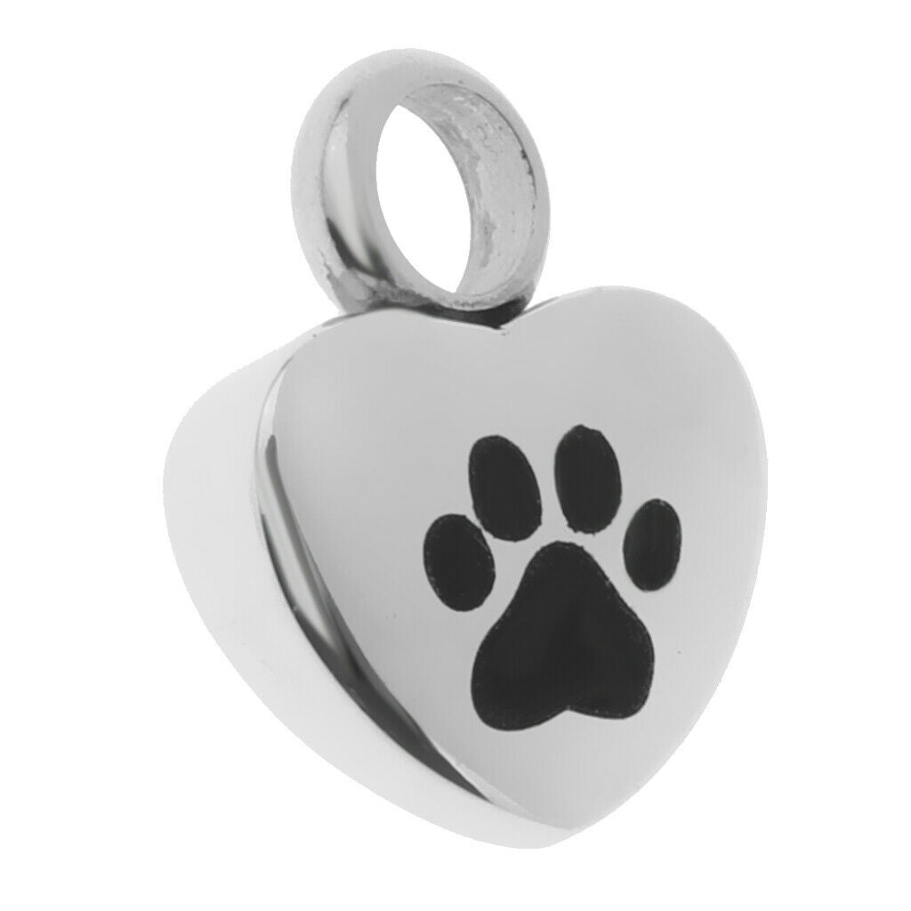 Dog Cat Pet Claw Urn Pendant Memorial Cremation