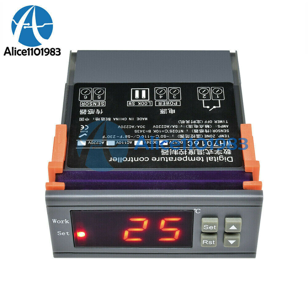 Digital Temperature Controller Thermostat Automatic DC12V Control Switch Module