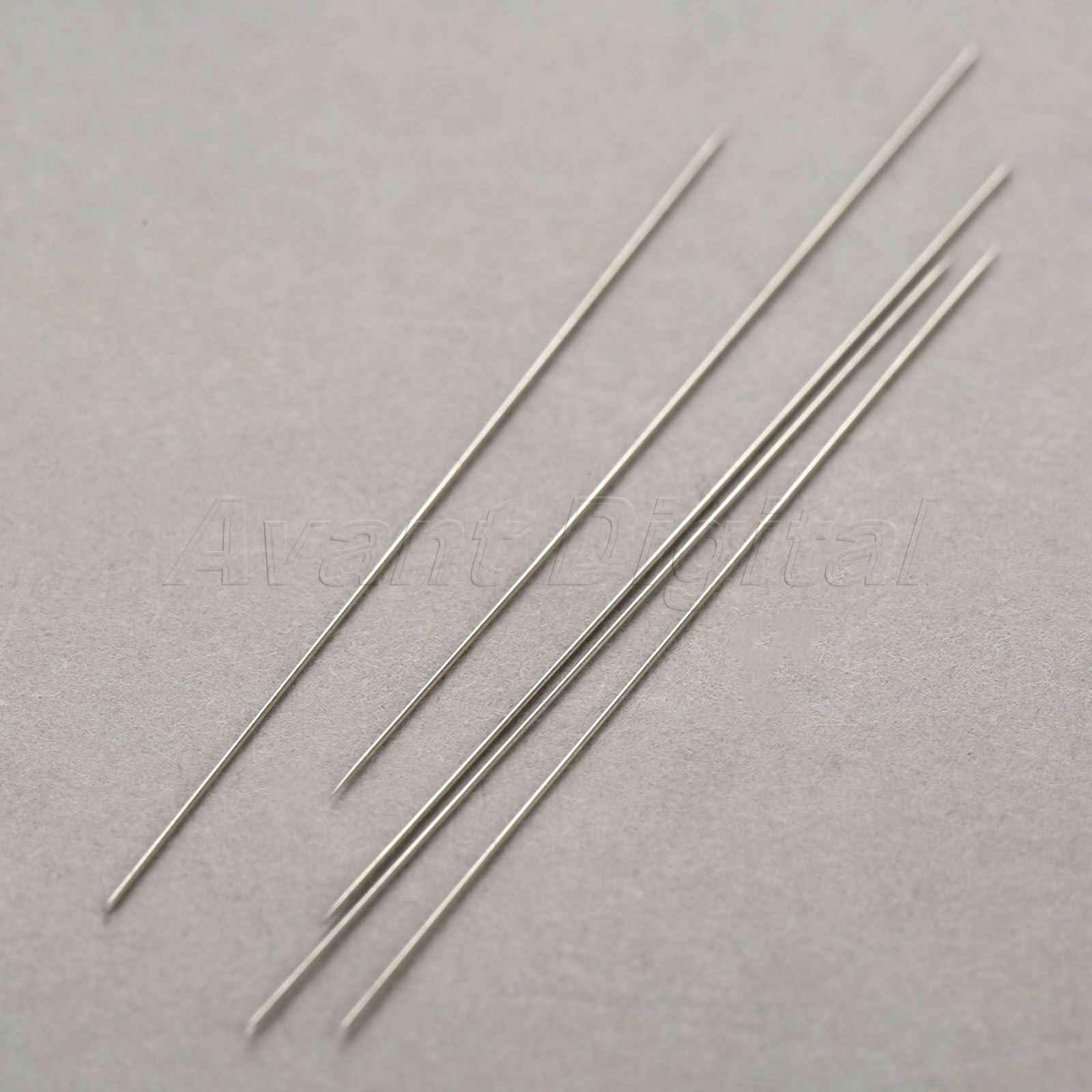 50pcs 0.4mm 1R Eyebrow Tattoo Training Needles 50pcs Round Mouth 1R Needle Tips