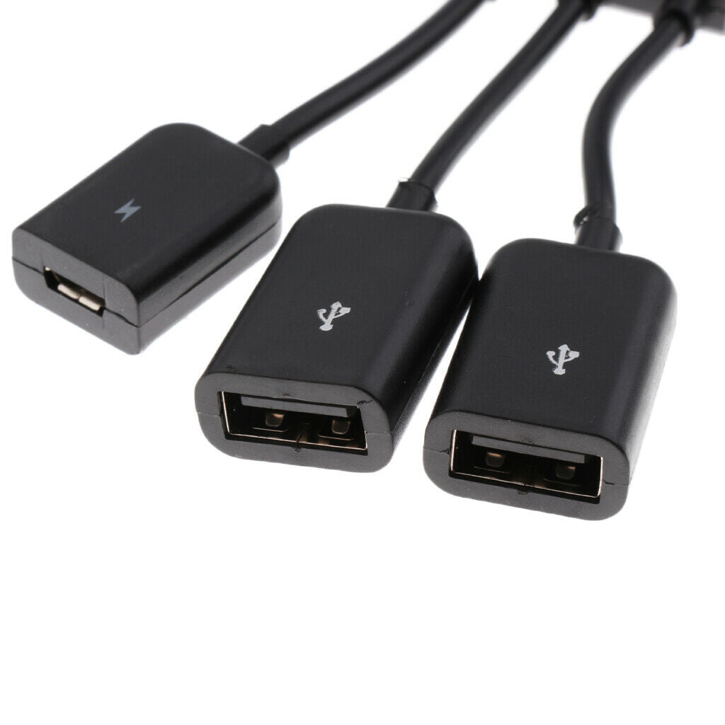 USB Type C Male To Micro USB 2USB2.0 Host OTG With Micro USB Cable For Phone