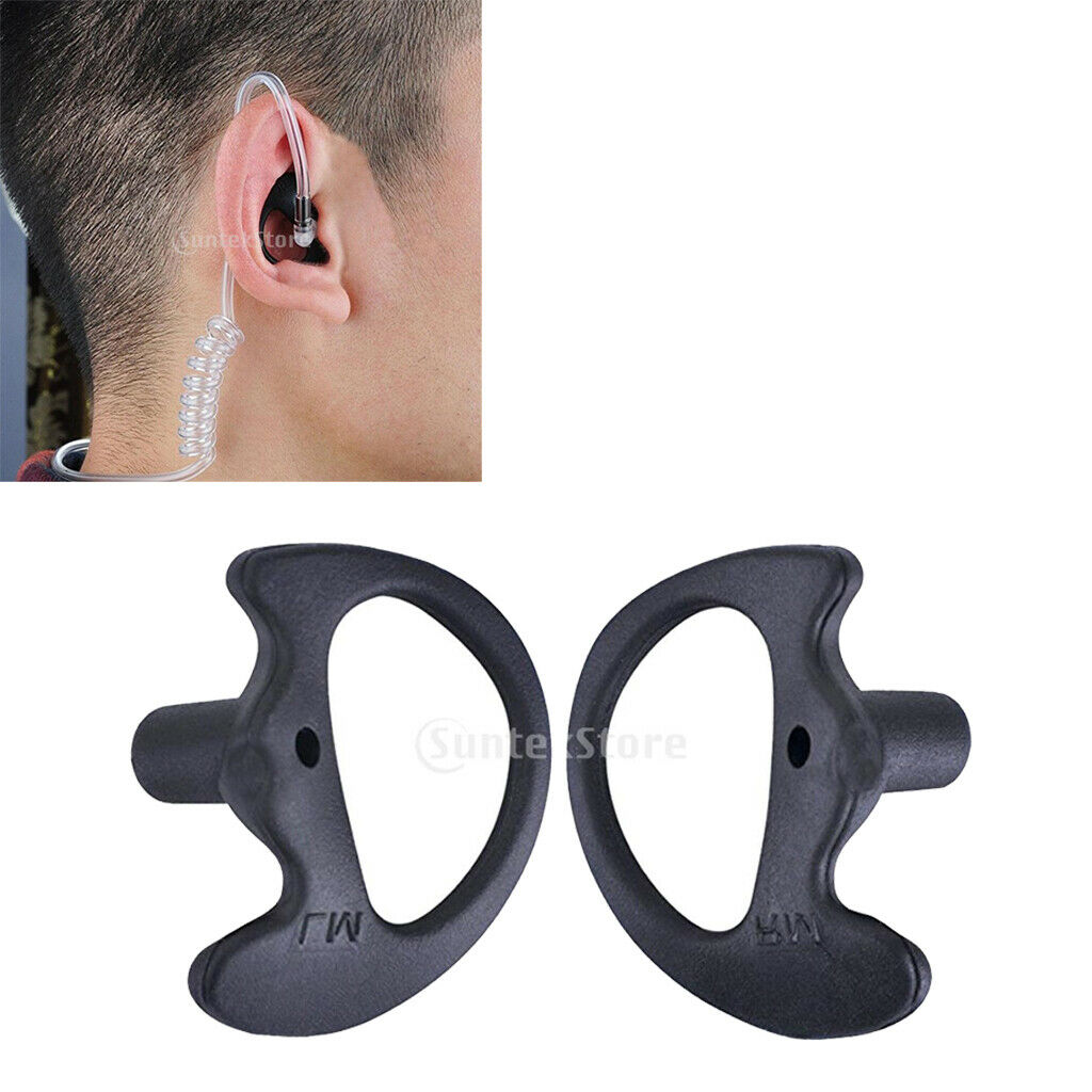 Universal Replacement Soft Silicone Gel Earplug Earbuds Ear Plugs For Two Way
