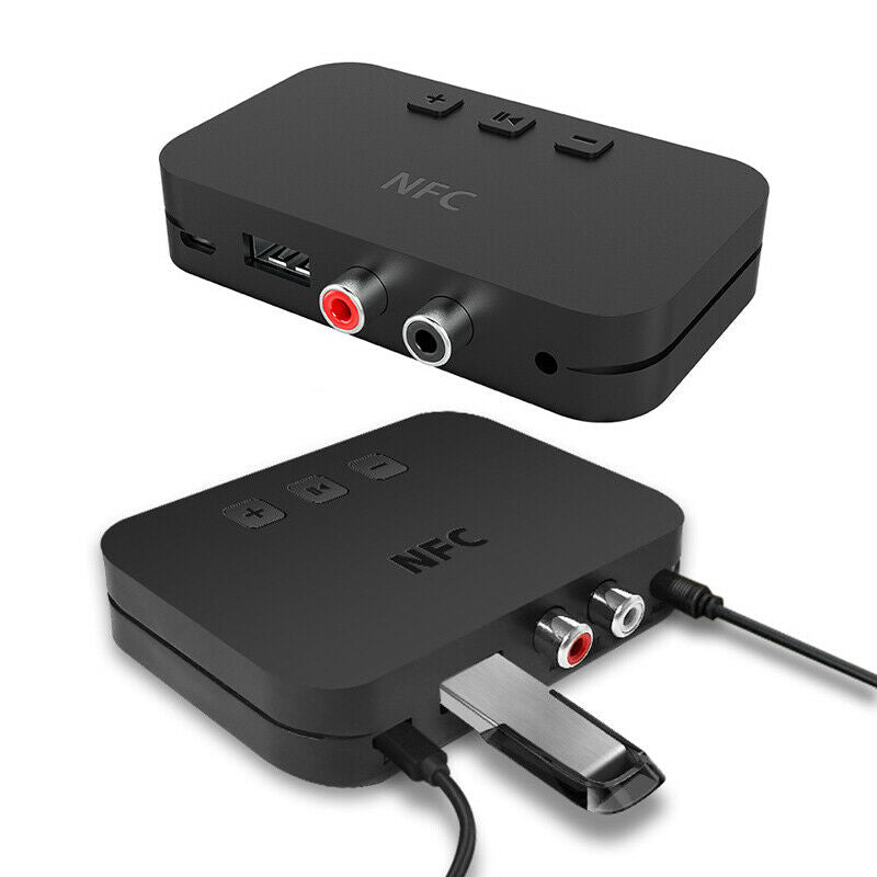 Bluetooth 5.0 Wireless Receiver Audio Transmission Stereo With RCA 3.5 AUX JBDA