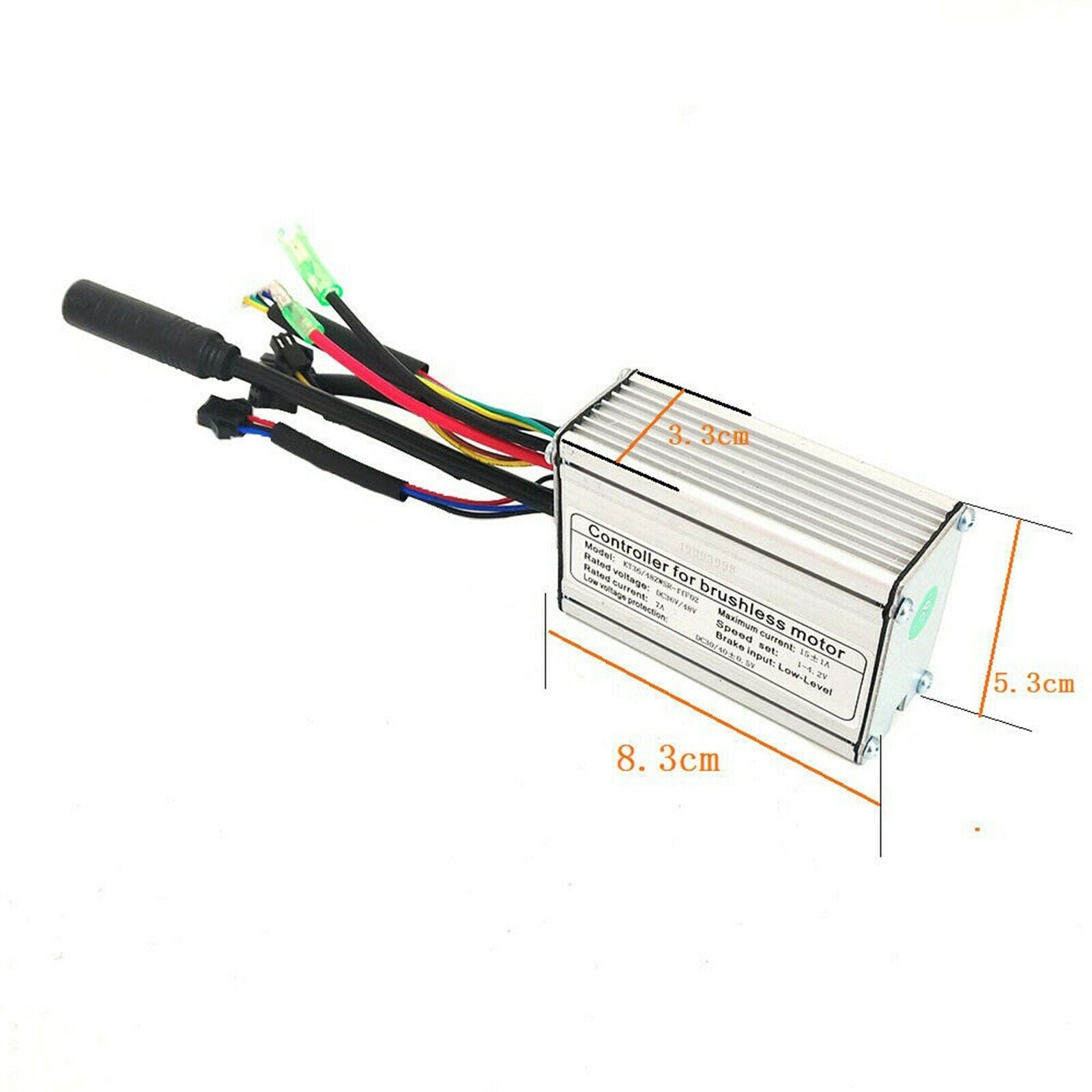 36V 48V 15A Controller For 250W 350W Brushless Motor Ebike Electric Bicycle