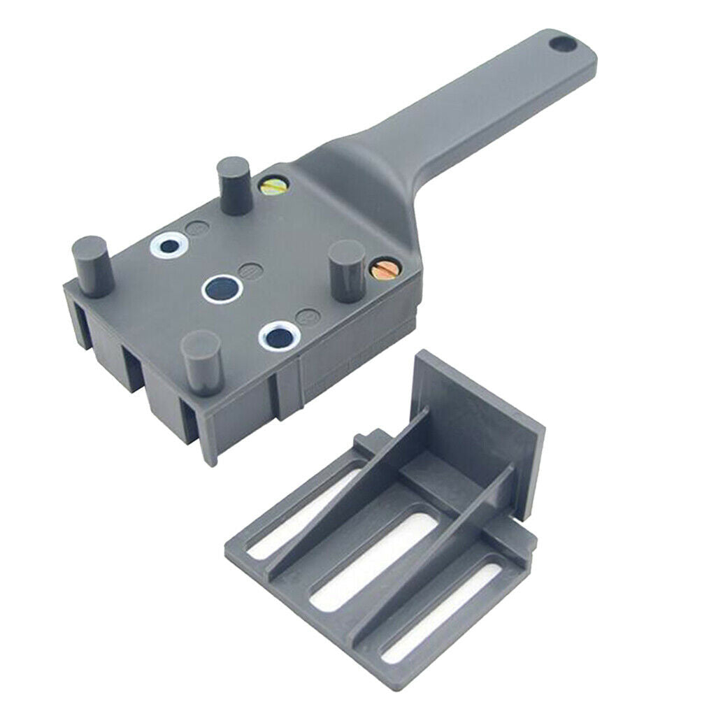 Handheld Dowel Jigs Fits 6mm 8mm 10mm Drill Guide, Metal Sleeve Wood Drilling