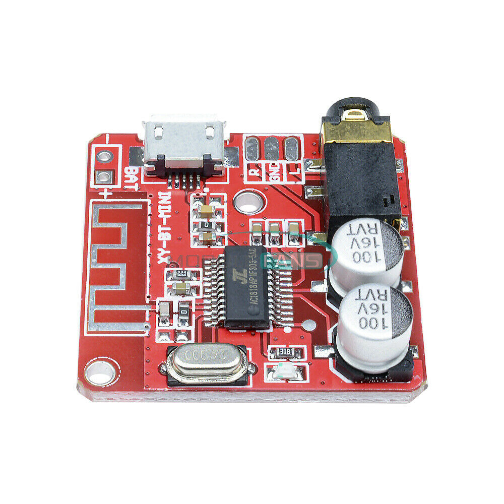 10PCS 3.7V-5V Mini Bluetooth 4.1 Audio Receiver MP3 Decoder Amplifier Board