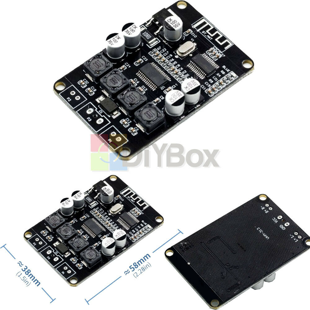 TPA3110 VHM-313 Dual Channel 2x15W Bluetooth Audio Power Amplifier Board Module