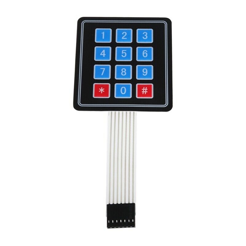 New 4 x3 12 Key Matrix Array Membrane Switch Keypad Keyboard For Arduino X5K8K8