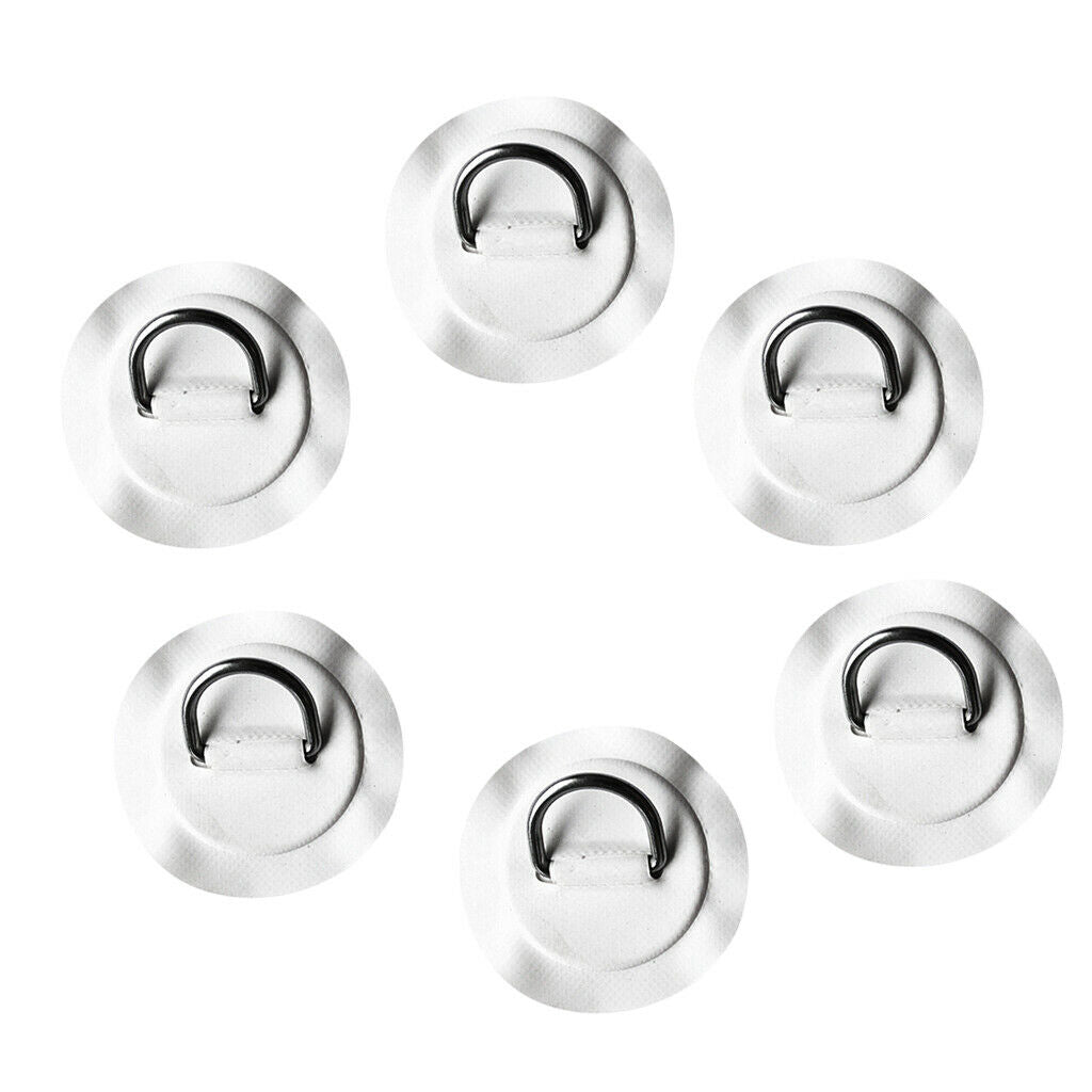 6pcs Stainless Steel D- Pad Patch for Surfboard