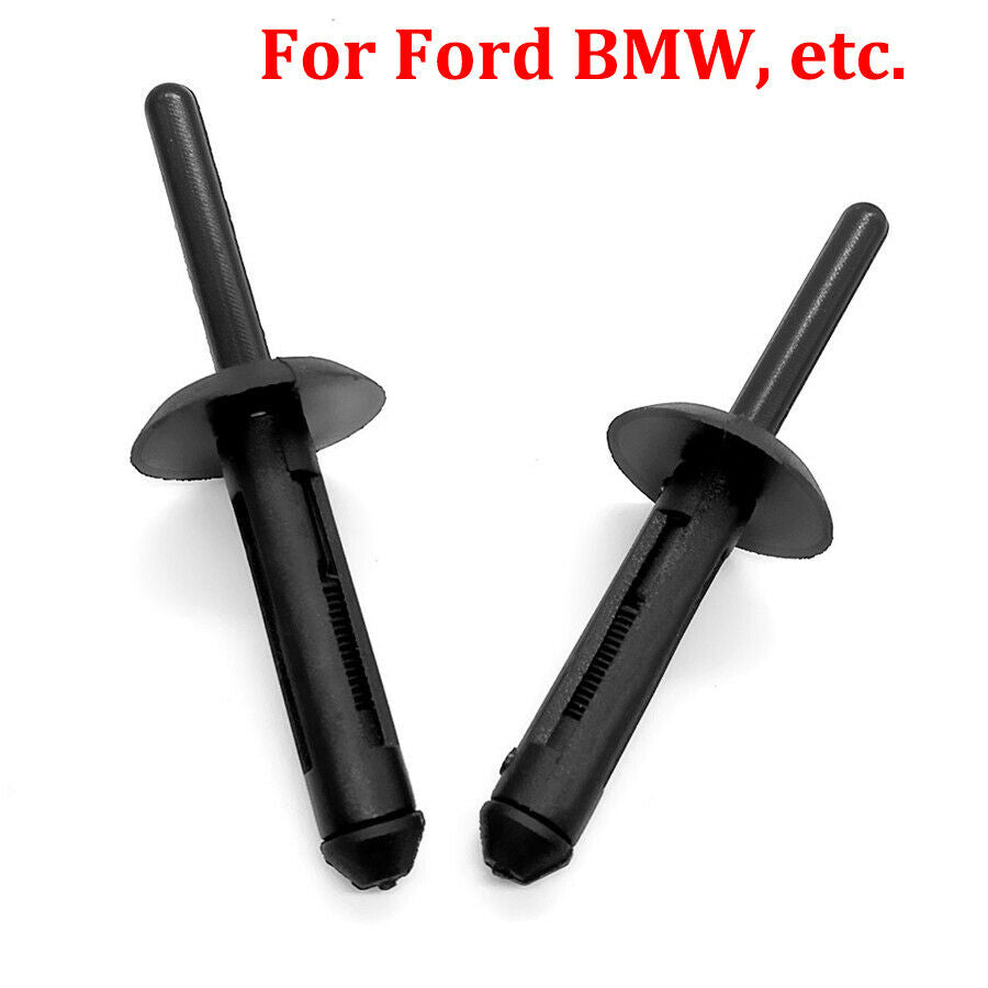 100Pcs Auto Fasteners Car Body Repair Bumper Fender Rivets Push Retainer Clips