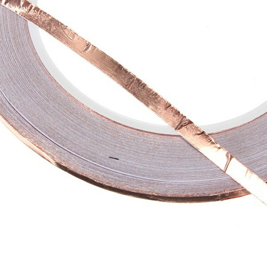 Guitar Pickup Copper Foil EMI Shielding Tape Conductive Adhesive 3mm x 30M