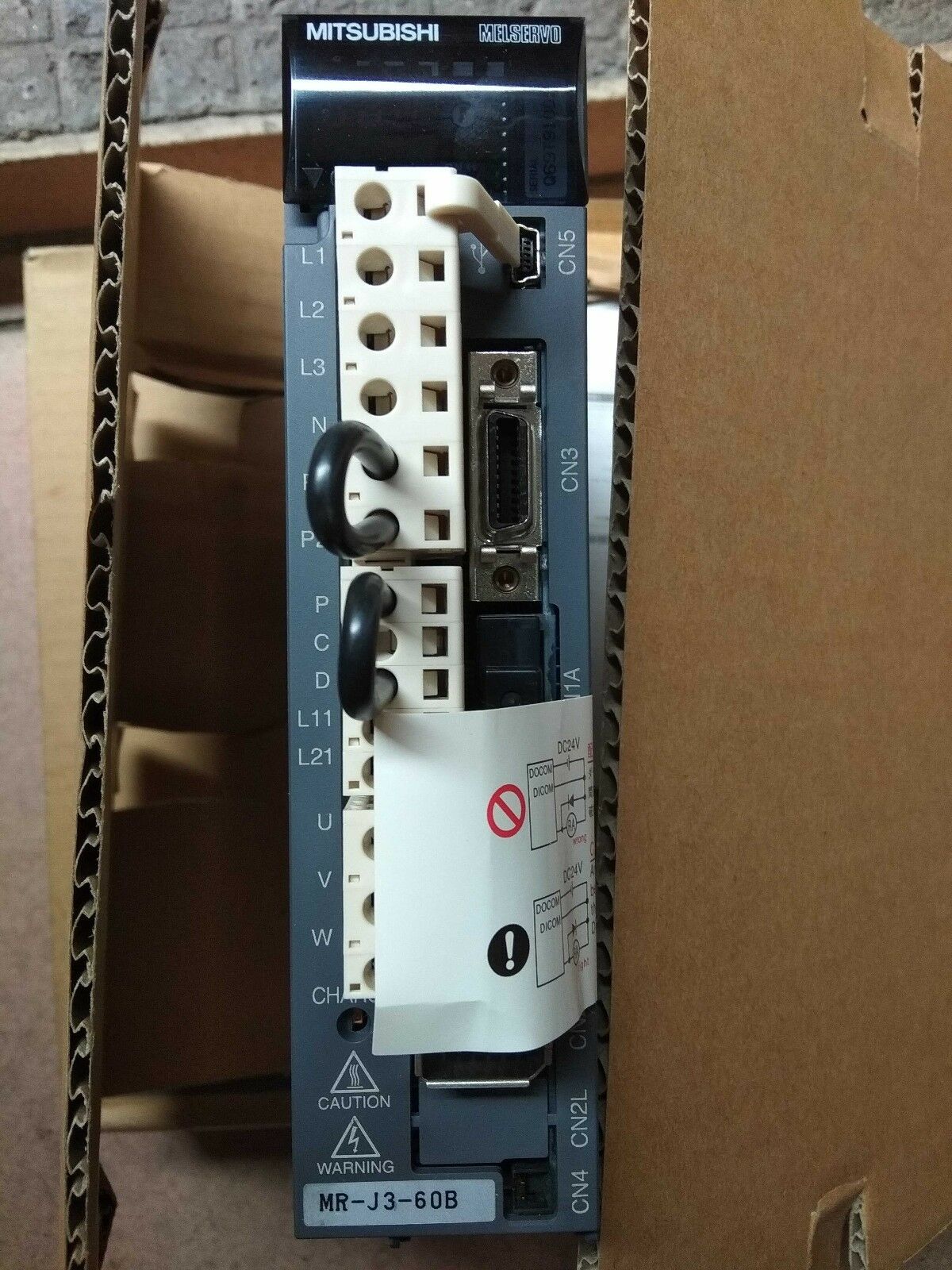 1PC New Mitsubishi Servo Drive MR-J3-60B in Box