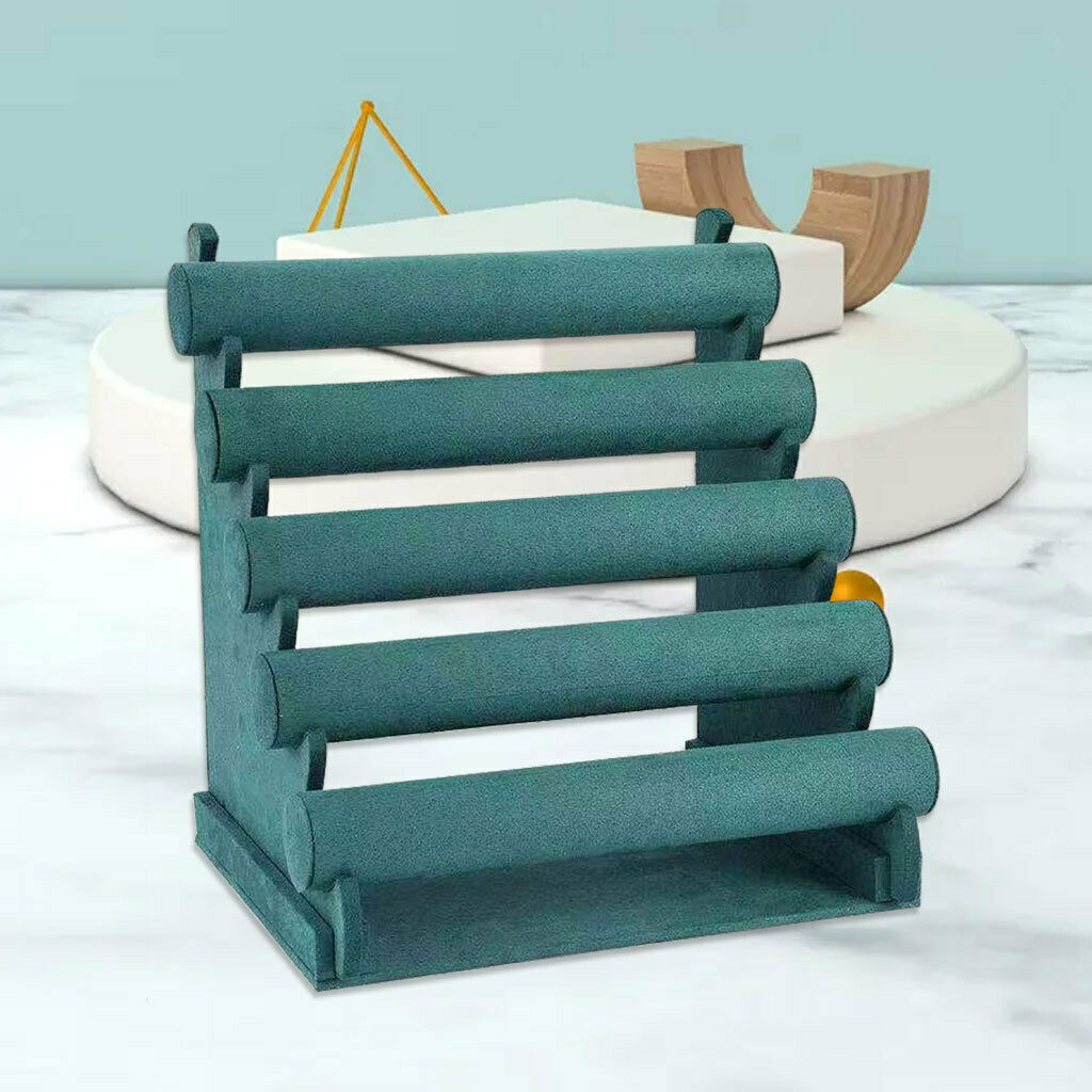 Jewelry Organizer with 5 Tier Rack Bracelet Holder for Bracelet Men Women