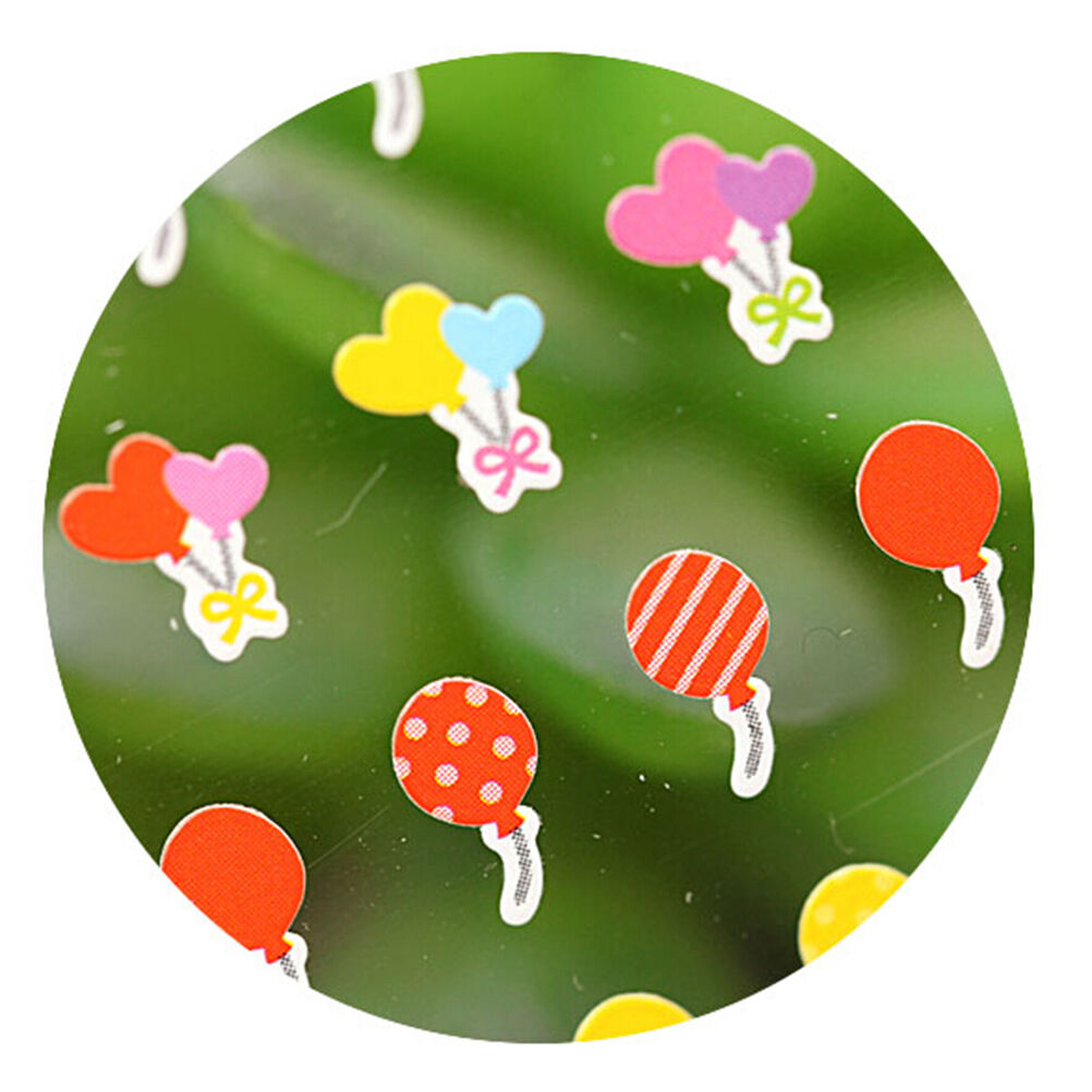 Colorful Animal Stickers Lovely Craft Scrapbook Card DIY Gift for Kids X1.l8