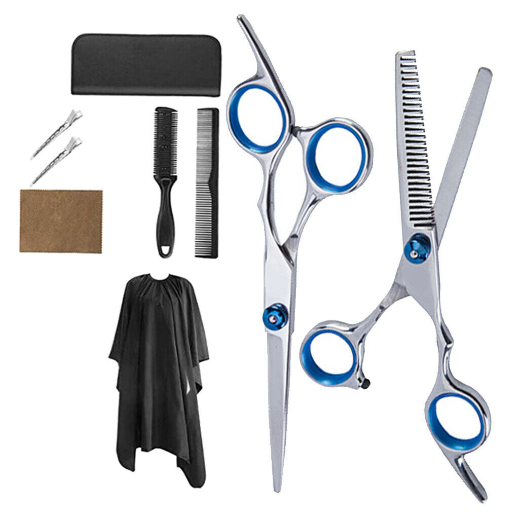 Hairdressing 6" Thinning Shears Scissors Hair Cutting Capes Salon Tools