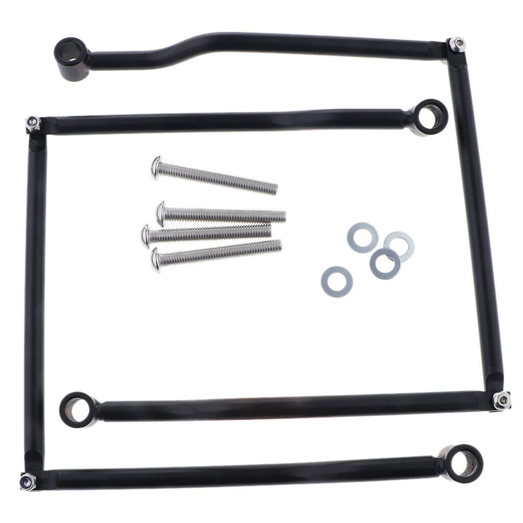 2pcs Saddlebag Supports For Motorcycle Scooter Dirt Sport Street Bike ATV