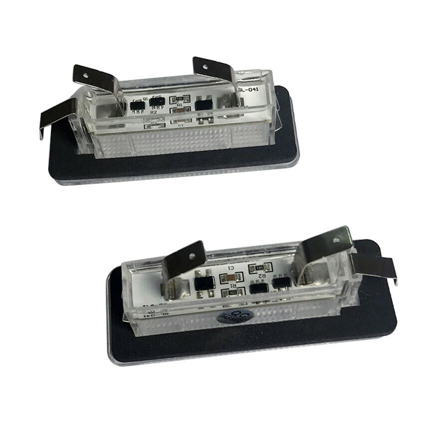 2pcs LED Licence Number Plate Light Lamp For Smart Fortwo Coupe W450 2004-2007