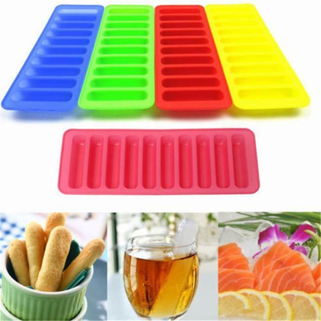 Ice Cube Stick Bottle Silicone Tray Soda Stream Cake Mould Tube Tubes Cyl.l8