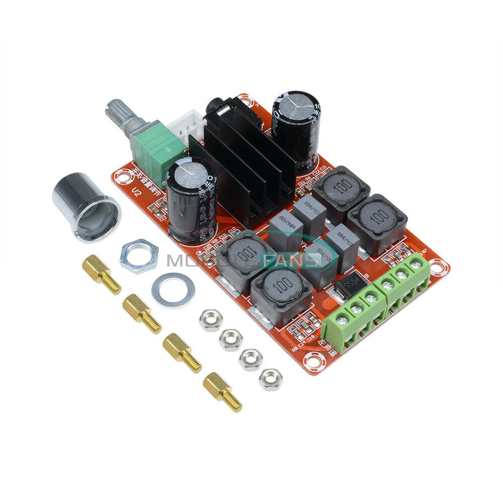 TPA3116D2 2X50W 12V 24V Digital Amplifier Board Class D Dual Channel Stereo AMP