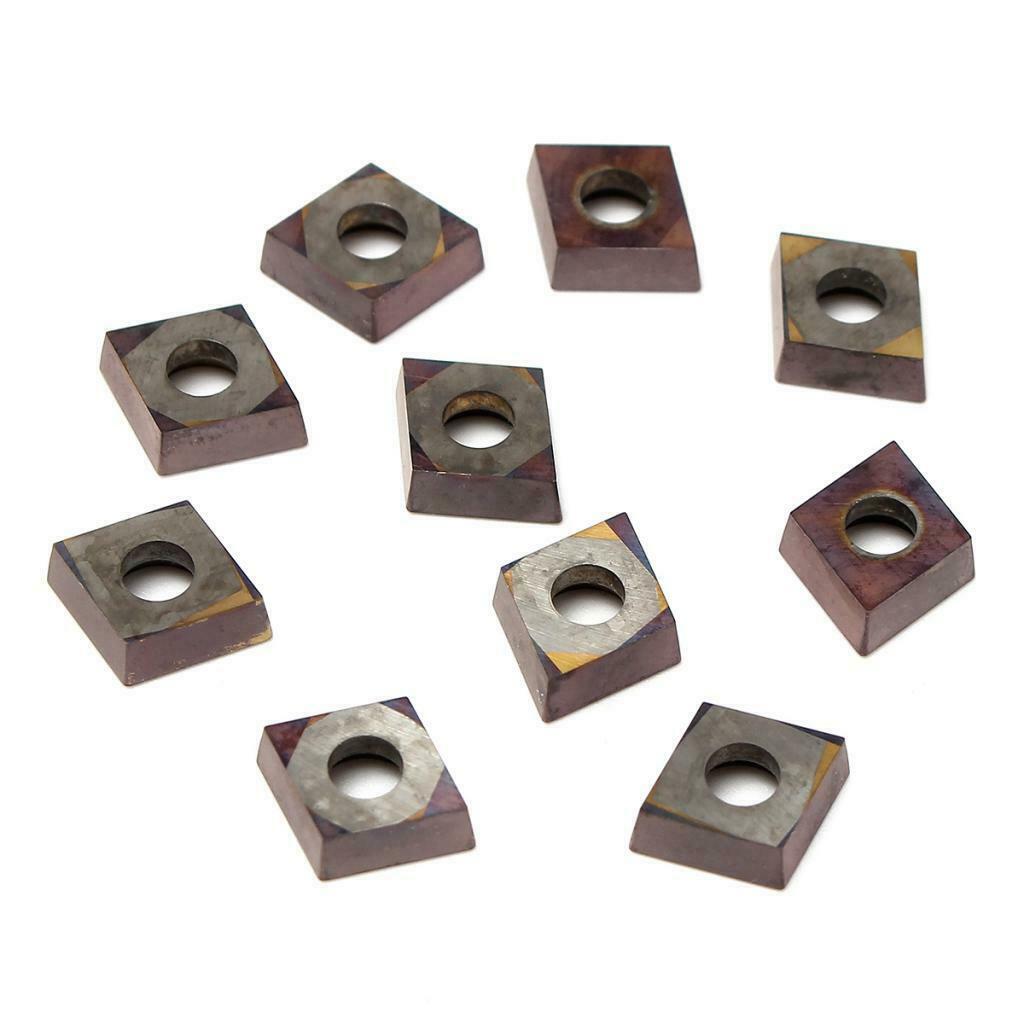 Metal S16Q-SCLCR09 CNC Turning Holder + 10Pcs CCMT09T3 Inserts W/ T15 Wrench