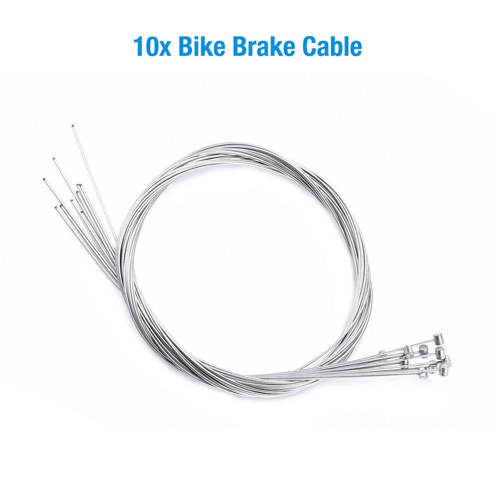 10x Bicycle Shifter Derailleur Gear Steel Rear Inner Brake Cables Wires