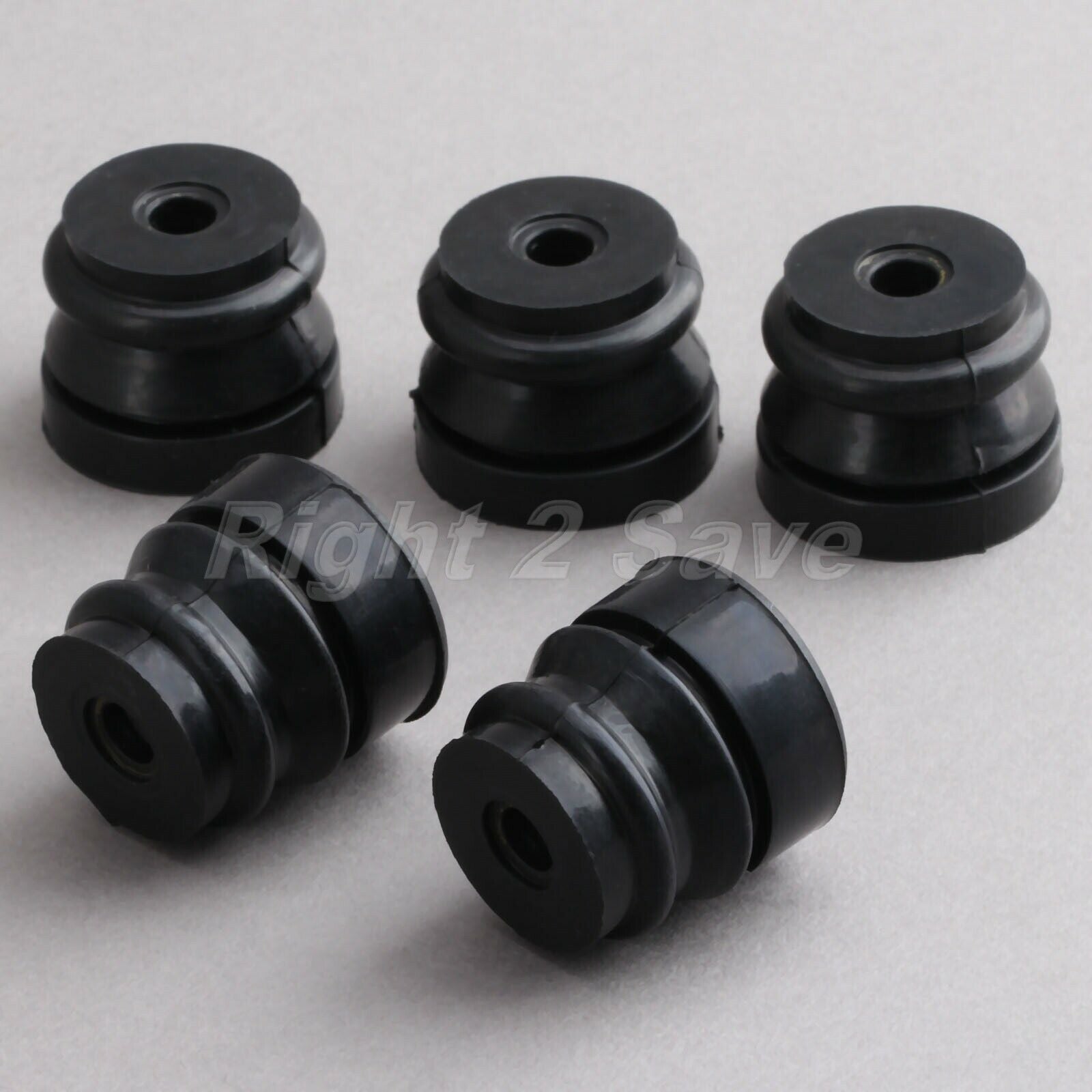 Durable 5pcs Annular Buffer Fit For 4500/5200/5800/43cc/45cc Chinese Chainsaw