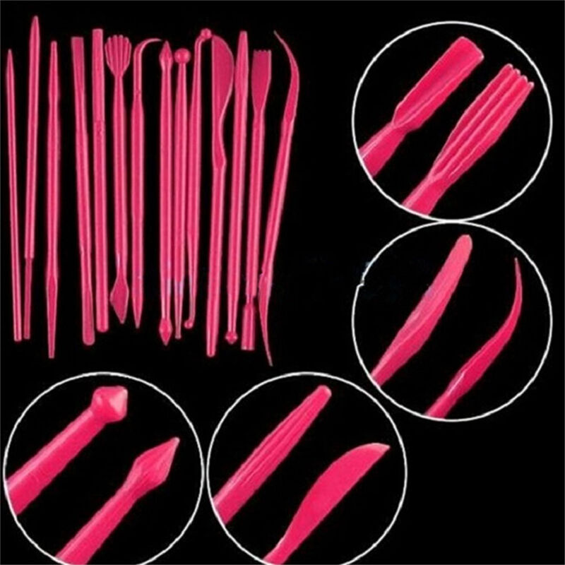 14Pcs/set Cake Decorating Cutter Fondant Sugarcraft Flower Modelling DIY T.l8