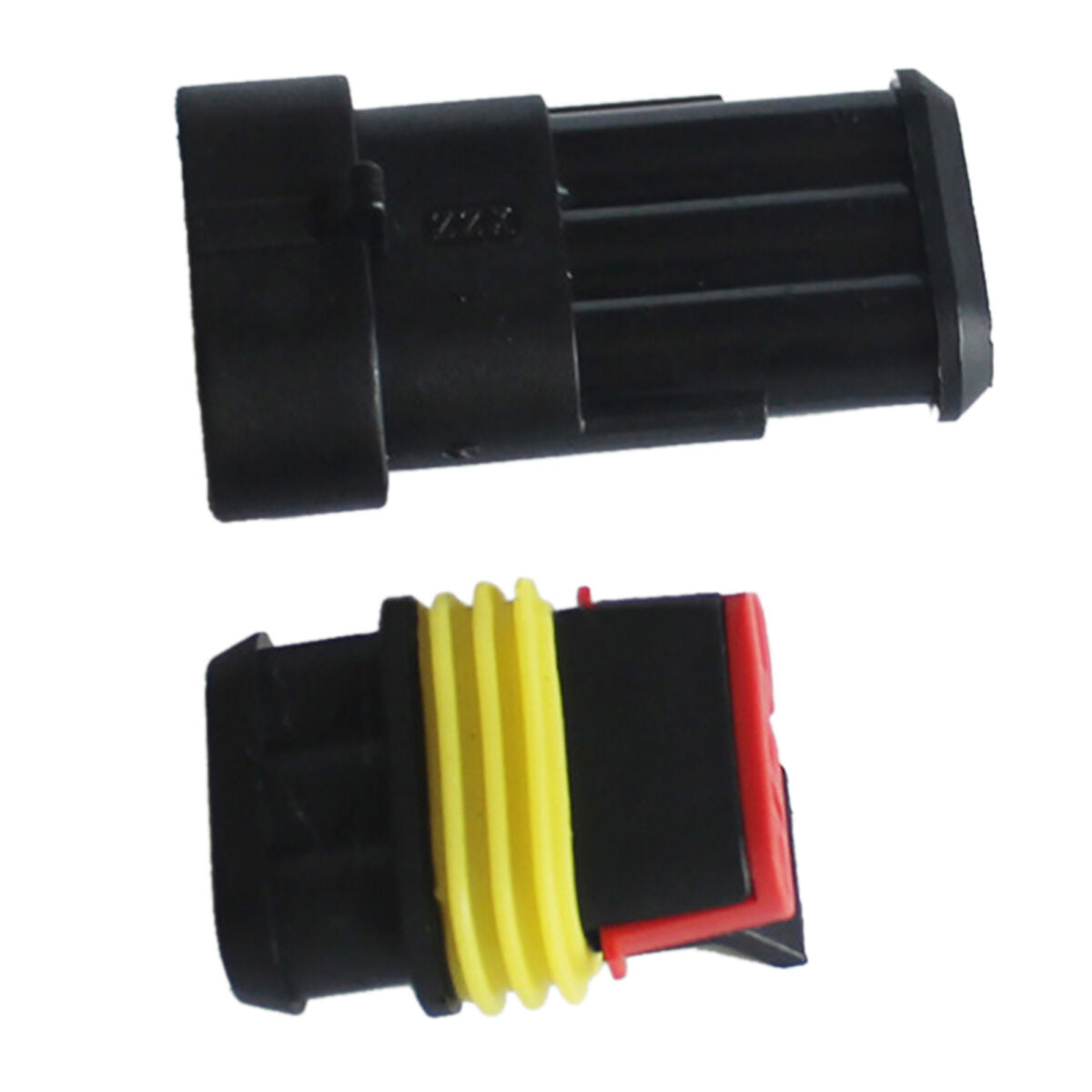 Universal 15Kits 2 3 4 Pins Way Sealed Waterproof Electrical Wire Connector Plug