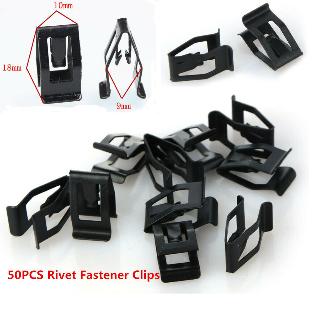 50x Car Console Instrument Panel Dash Dashboard side skirts Trim Retainer Clip