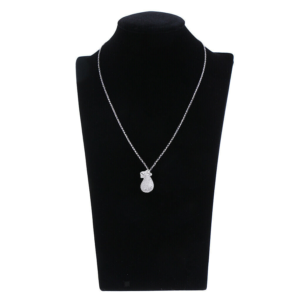 Glitter Crystal Pearls Pendant Girls Woman Fashion Jewerly Valentine's Gift