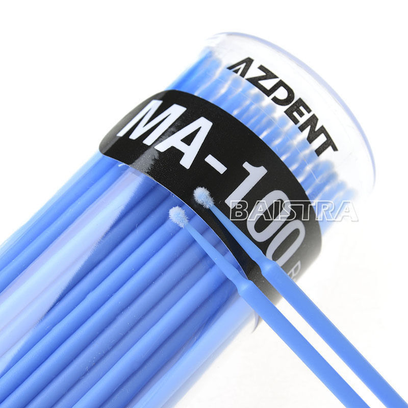 Dental Micro Brush Disposable Micro Applicators material 4Boxes/Pack Azdent