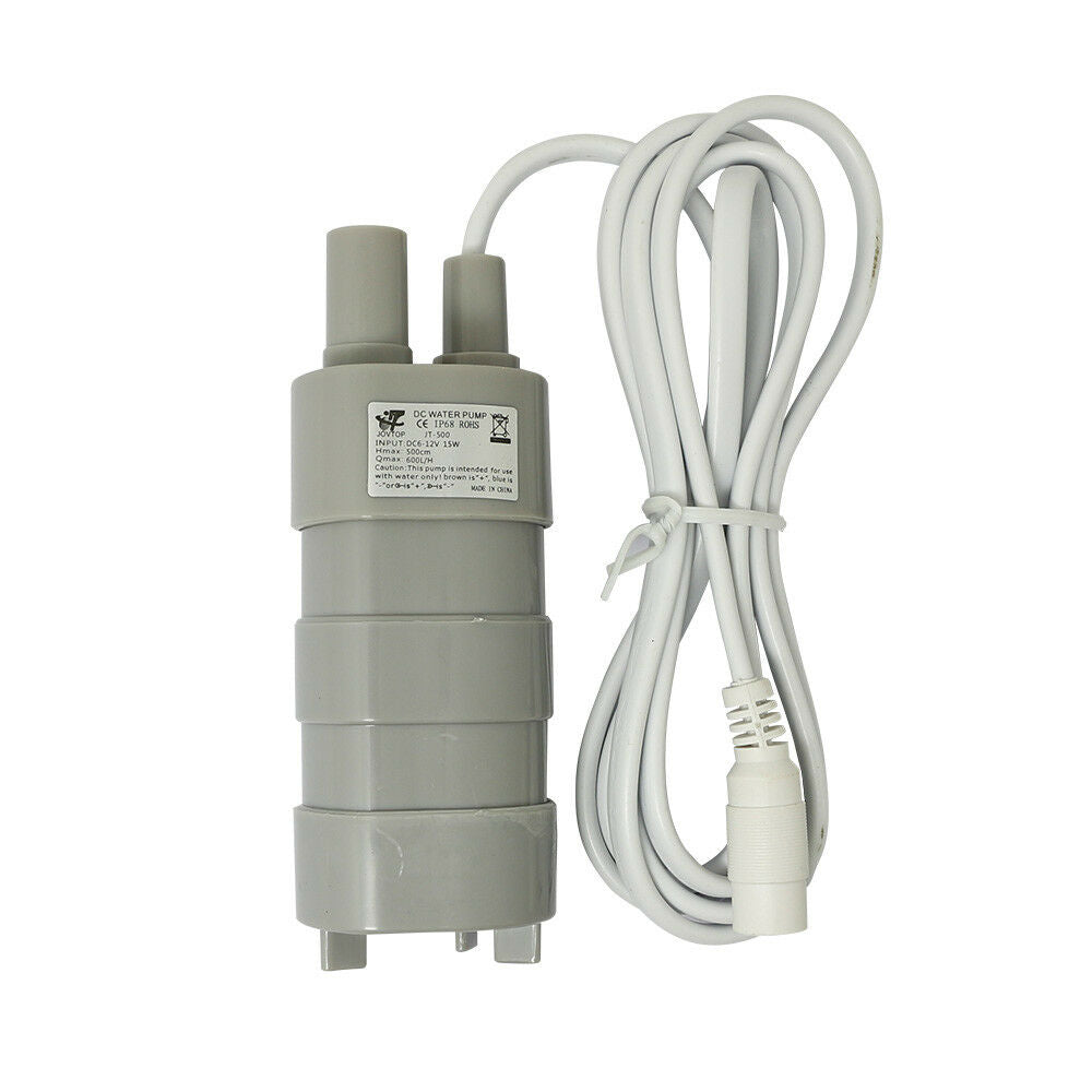 12V JT-500 Submersible Pumps Power for Solar Cooling Car Washing Aquarium Garden